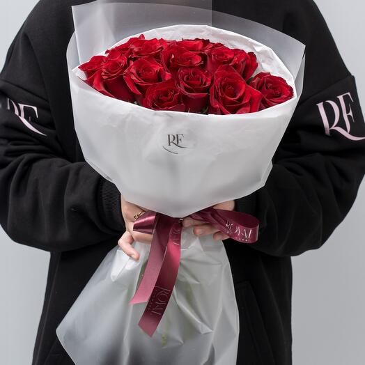 Букет из 15 голландских роз