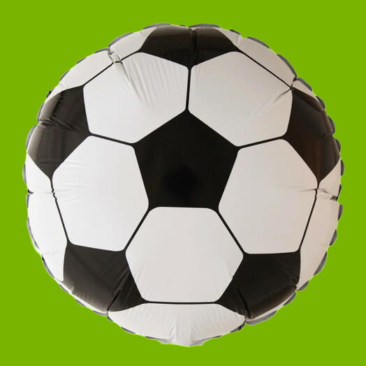 Шар гелий Футбольный мяч. Football ball foil helium balloon