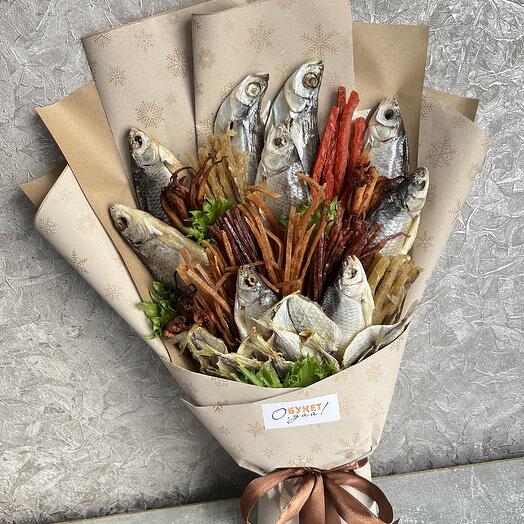 Fish men's bouquet