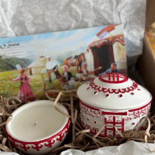 Okami подарочный набор свечей в национальном стиле