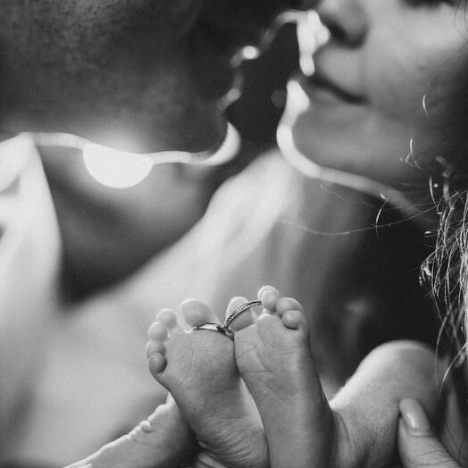 Фотосессия новорожденного