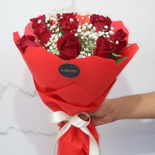 10 Roses bouquet