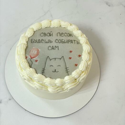 Торт Ламбет горящий