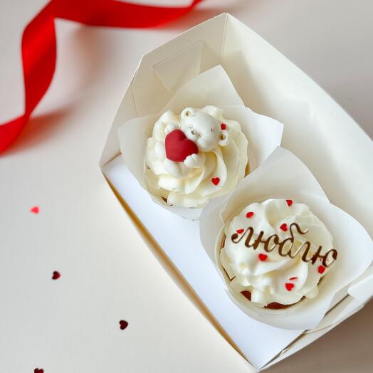 Капкейки на 14 февраля для девушки , жены , парня
