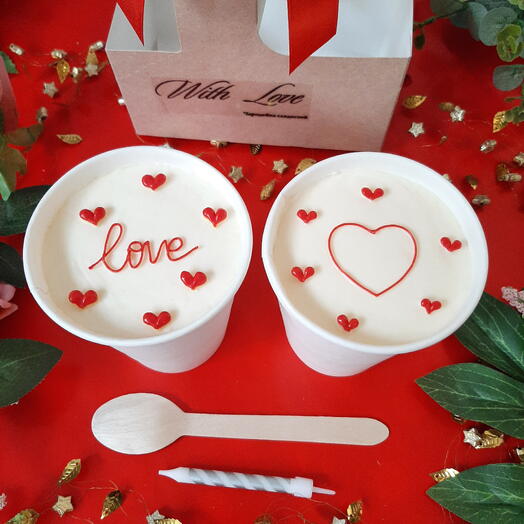 Торт в стакане to gou love  любимой