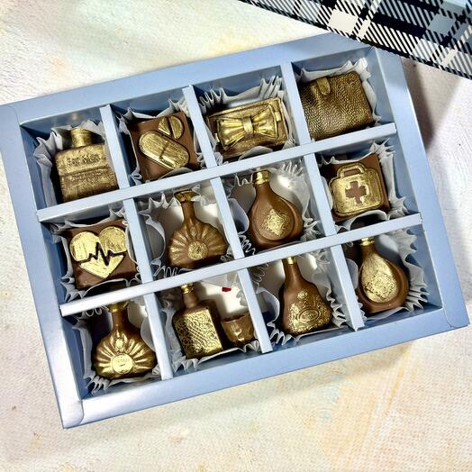 Подарок из шоколада врачу на День медика