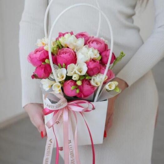 Весенняя сумочка «Сильвия и Фрезия»