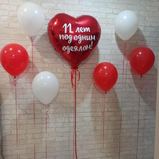 Шары на годовщину свадьбы