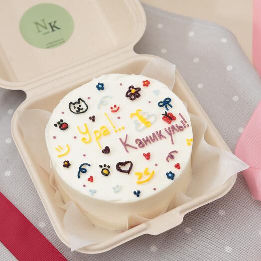 Бенто-торт S - Ура! Каникулы