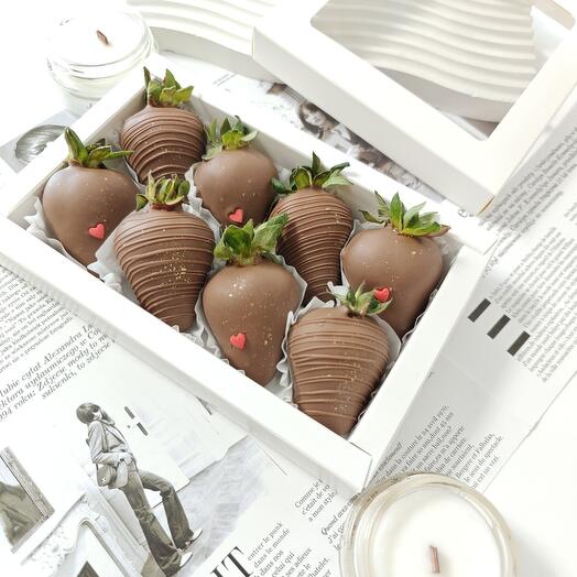 Клубника в шоколаде набор love