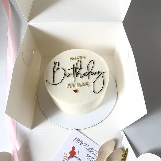 Бенто торт Happy Birthday my love