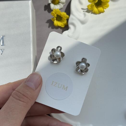 Серьги Flower
