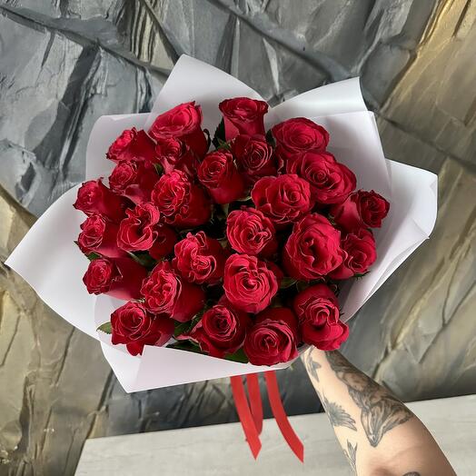 Букет из 25 роз (12)