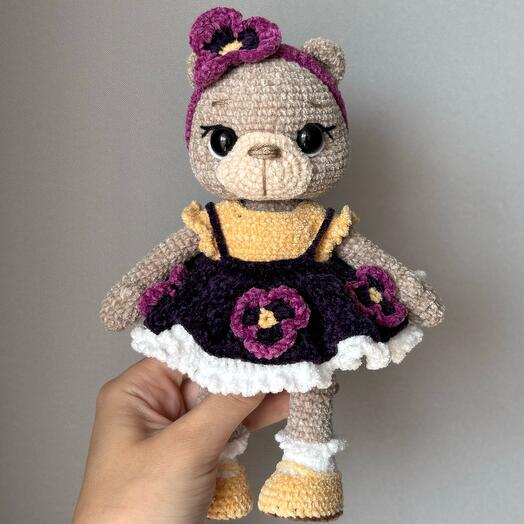 Мишка Аня мягкая игрушка