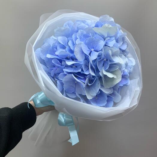 Букет из нежной гортензии 🩵