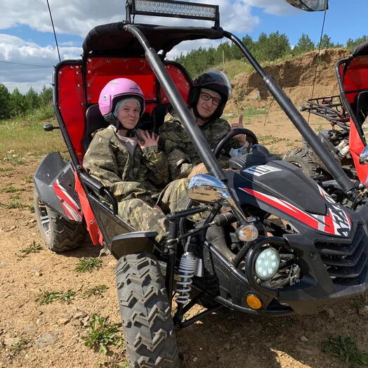 Подарочный сертификат «Туры на багги по бескрайним просторам Урала» (1 час, ПАКЕТ 1)