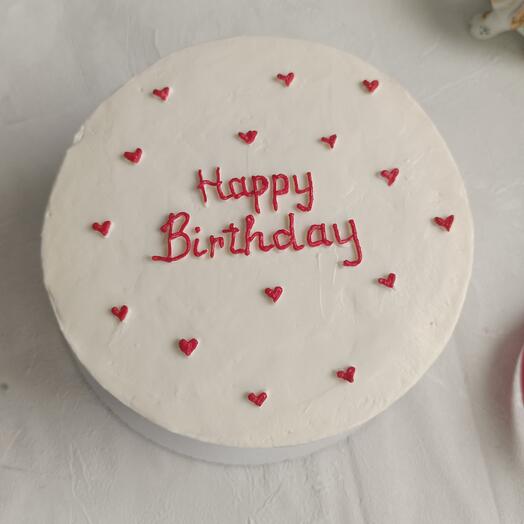 Торт happy birthday 3