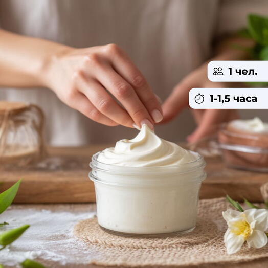Нежное сияние.  Мастер-класс по изготовлению крема