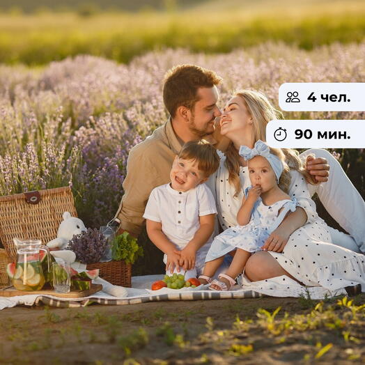 Семья в кадре. Уличная фотосъемка