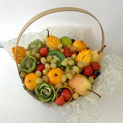 Сочная с элементами резьбы 🍊🔪