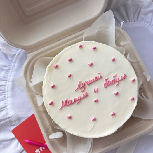 Бенто- торт маме бабушке