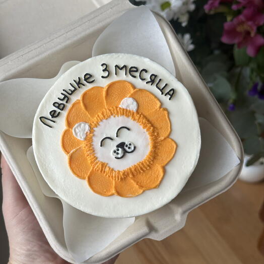 Бенто с львенком, для малыша, на каждый месяц