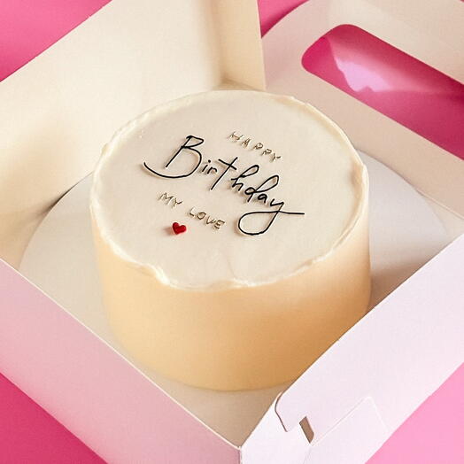 Торт happy birthday my love ( надпись любая)