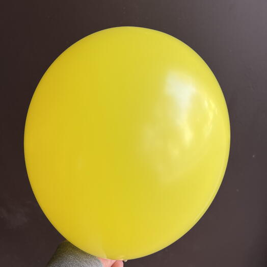 Шар с гелием жолтый