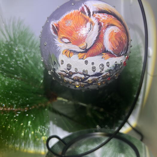 Новогодний шар SWAROVSKI "Когда приходит чудо" (2580)