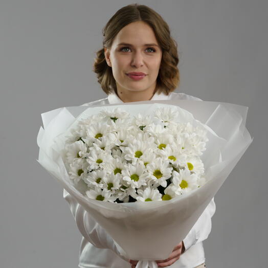 Букет из 7 хризантем