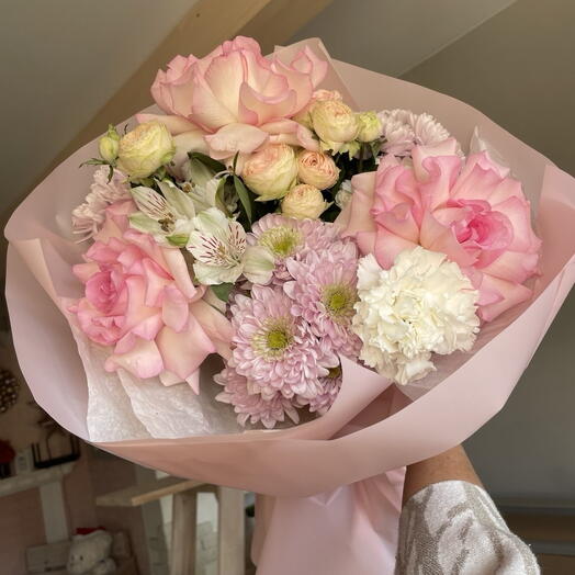 Розовый шар