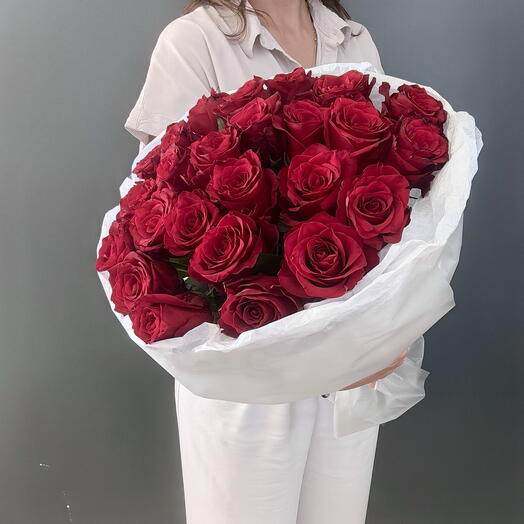 Миссис Ред (25 роз)