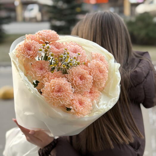 Персиковый букет