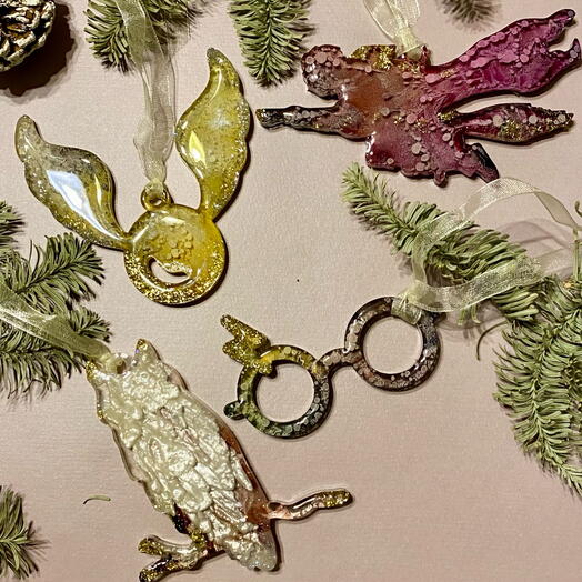 Набор елочных игрушек  4