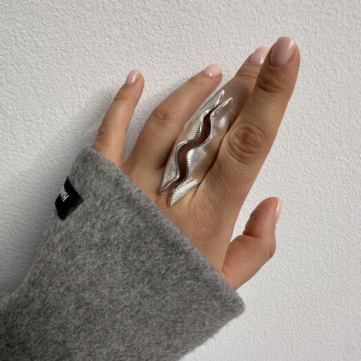 Кольцо Волна