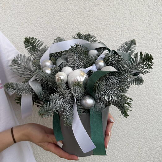 Композиция из ели Нобилис 🎄