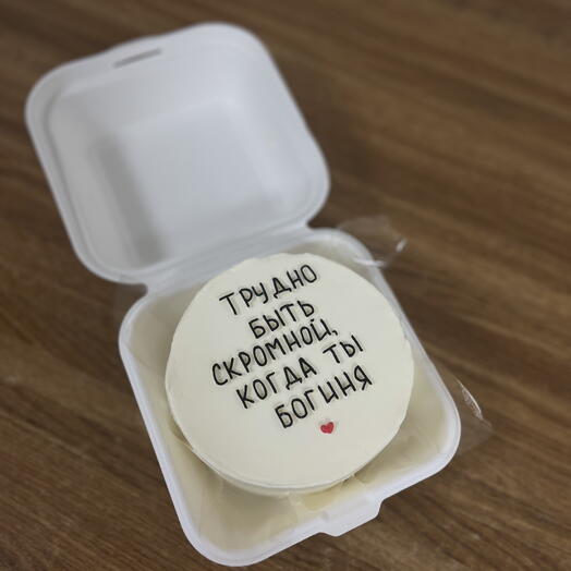 Бенто торт богиня