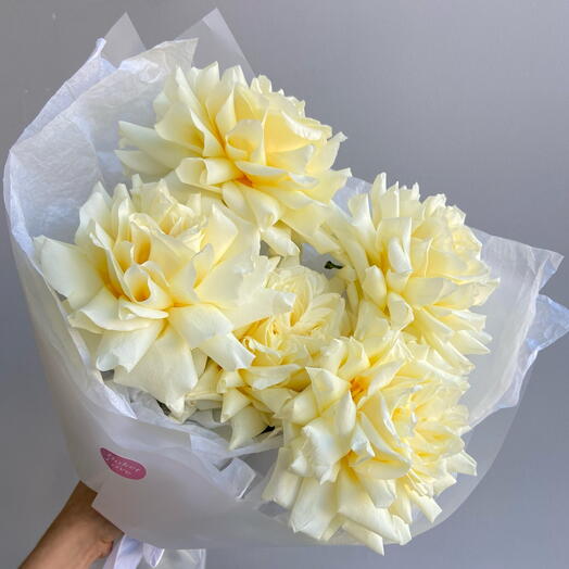 💛Букет из желтых Французских роз 🤍