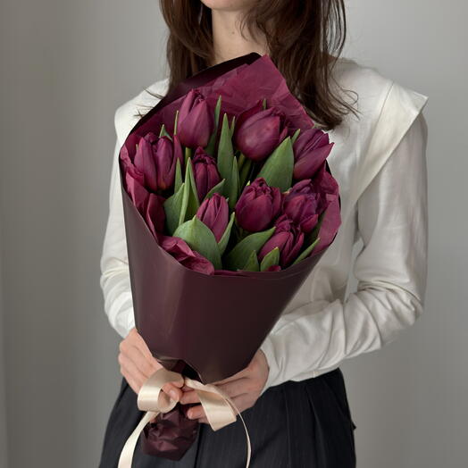 Кулек винных тюльпанов Ellison Cooper 9 шт