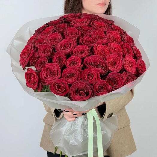Rosas rojas 51pcs
