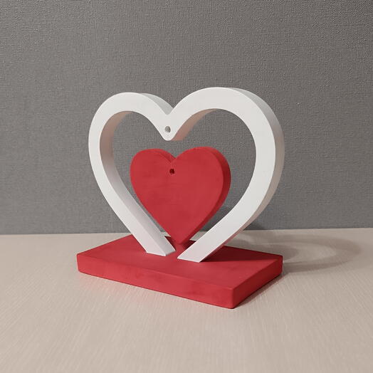 Сердце красное