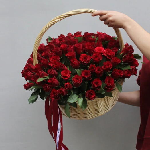 Композиция 574 / 101 роза