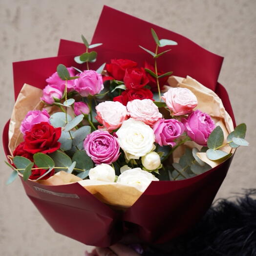Spray roses mix