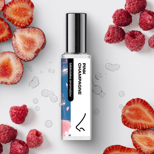 Парфюмерная вода женская и мужская стойкая «Розовое шампанское», 18 мл