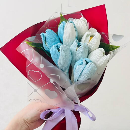 Тюльпаны с Ferraro Rocher