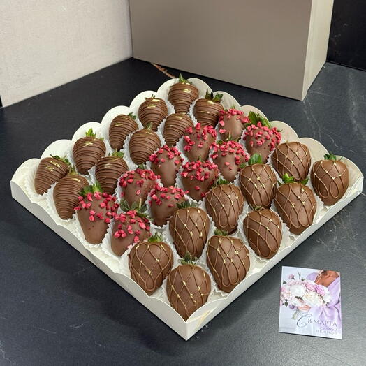 Клубника в шоколаде 30штучек