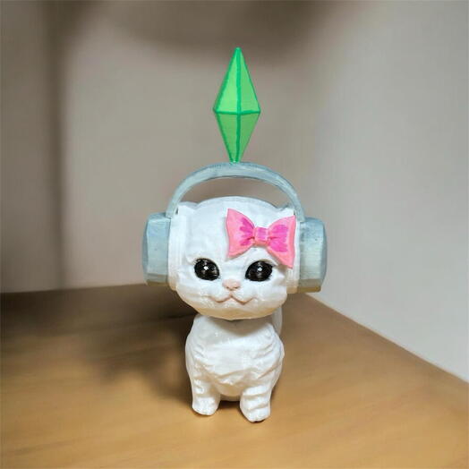 Котик мем из Симс - 1 шт (15 см)