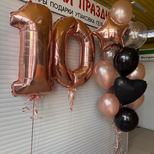 Набор розовое золото