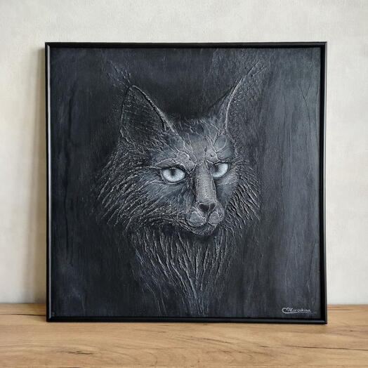 Картина "Кошка"