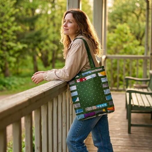 За город сумка текстильная, шоппер